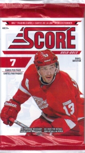 2012-13 Score Hockey Cards(pack)
